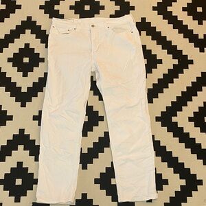 Men Levi’s Stylish White Jeans